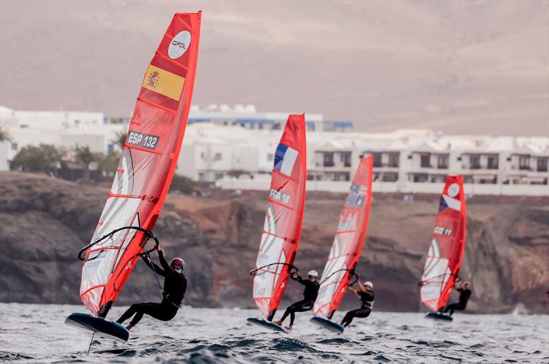 Spain's Nicole Van Der Velden surprised with a fourth-place - Lanzarote International Regatta 2022 - photo © Sailing Energy