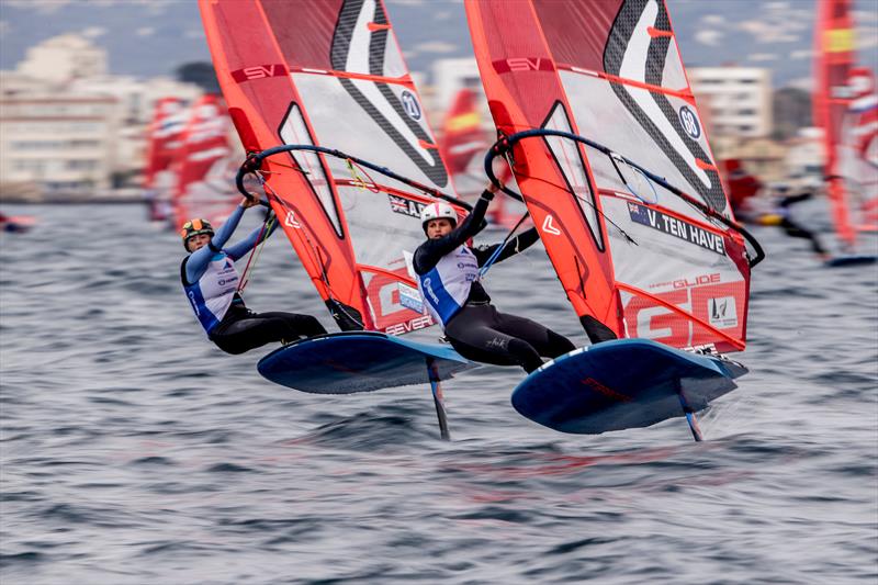 Veerle ten Have (NZL)  - Womens iQFoil - Trofeo Princesa Sofia - Mallorca - April 2022 photo copyright Sailing Energy taken at Real Club Náutico de Palma and featuring the iQFoil class