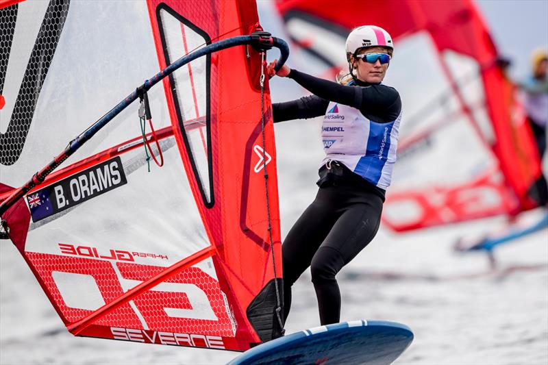 Brianna Orams - iQFoil  (NZL ) - Trofeo Princesa Sofia - Mallorca - April 2022 - photo © Sailing Energy