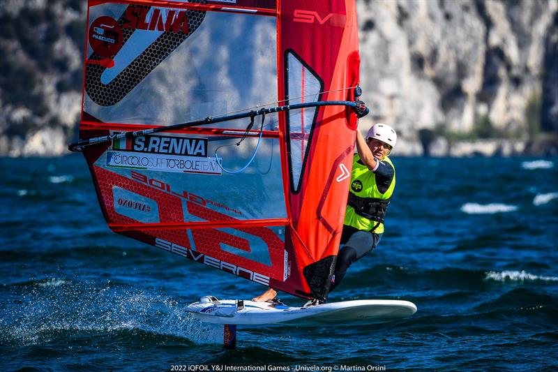 2022 iQFOiL Youth & Junior International Games - Day 4 photo copyright Martina Orsini taken at  and featuring the iQFoil class