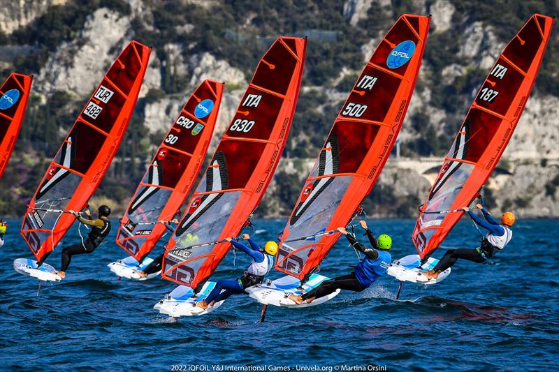 2022 iQFOiL Youth & Junior International Games - Day 4 photo copyright Martina Orsini taken at  and featuring the iQFoil class