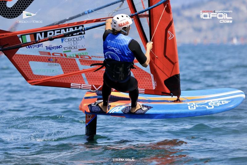 2022 iQFoil European Championships at Lake Garda - photo © Elena Giolai