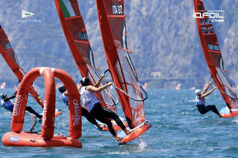 2022 iQFoil European Championships at Lake Garda - photo © Elena Giolai