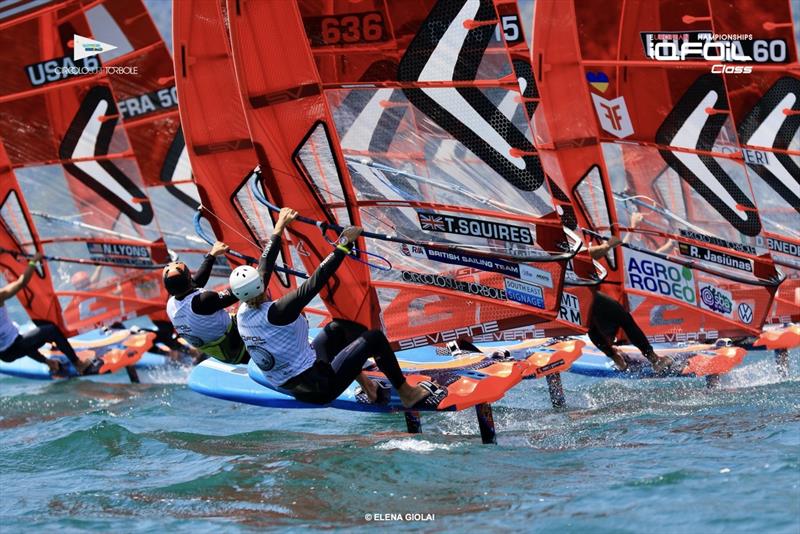 2022 iQFoil European Championships at Lake Garda - photo © Elena Giolai