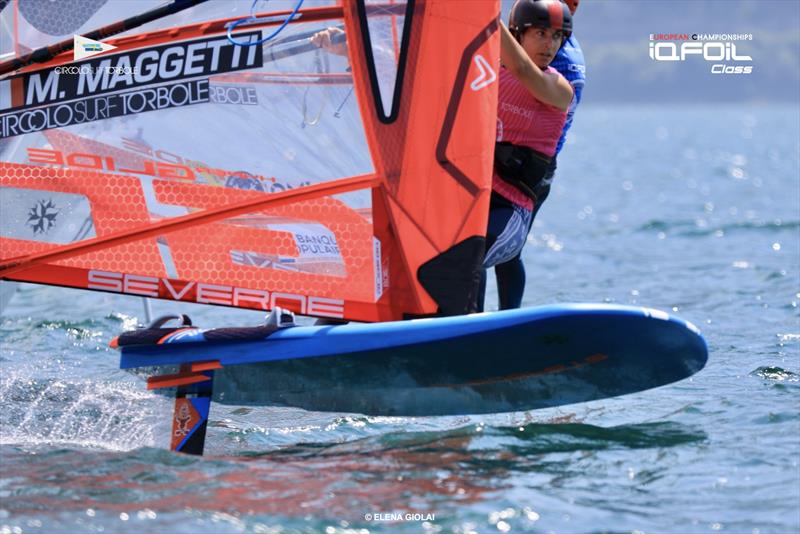 iQFoil European Championships at Lake Garda - Day 5 - photo © Elena Giolai