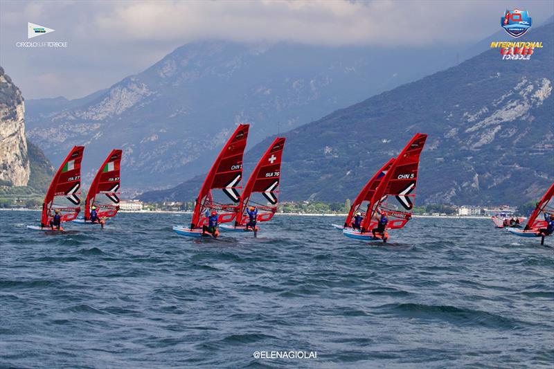 2022 iQFoil International Games, final day photo copyright Elena Giolai taken at Circolo Surf Torbole and featuring the iQFoil class