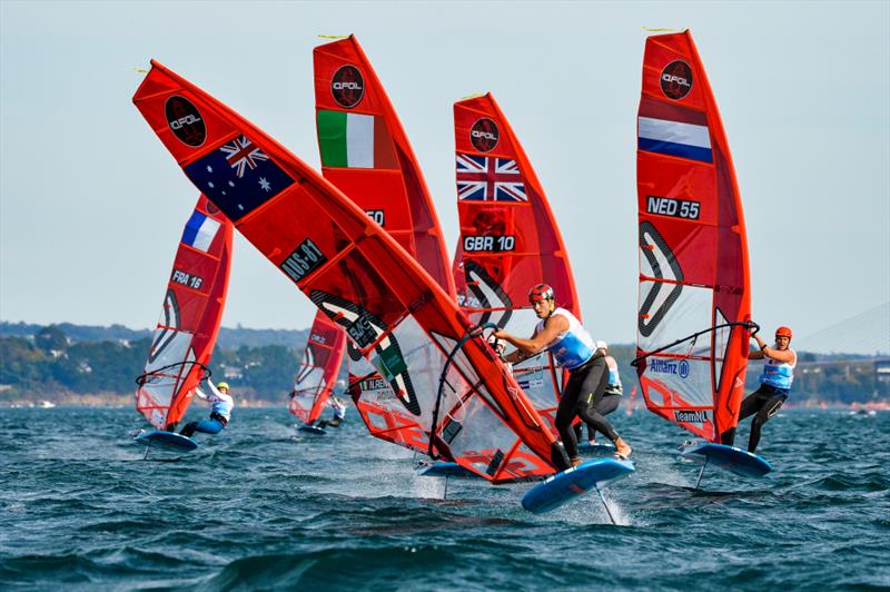 2022 iQFOiL World Championships, Day 2 - photo © Eric Bellande