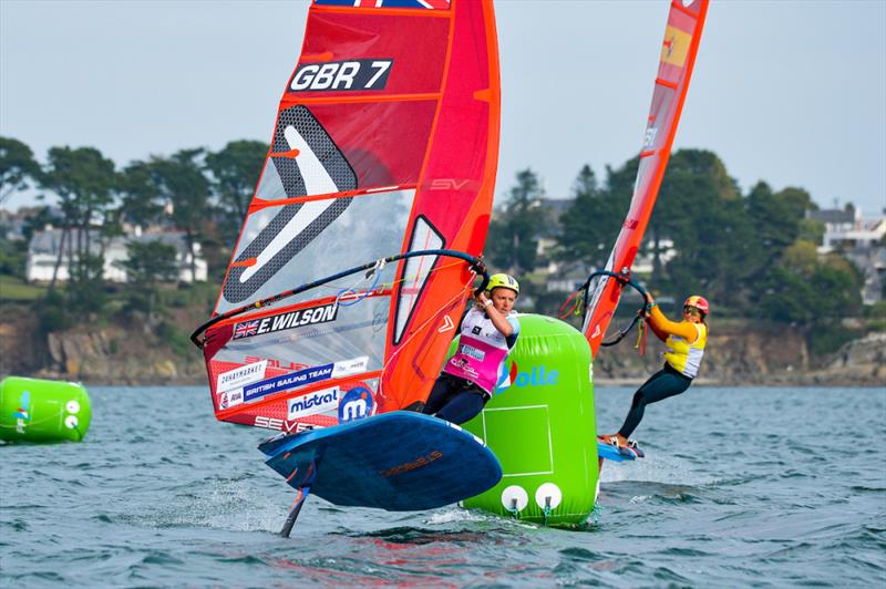 2022 iQFOiL World Championships at Brest, France - Day 3 - photo © Eric Bellande