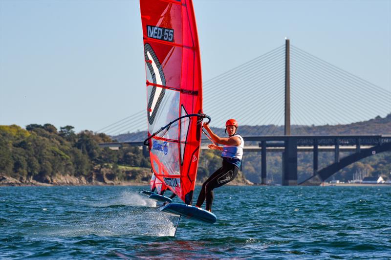 2022 iQFOiL World Championships at Brest, France - Day 4 - photo © Eric Bellande