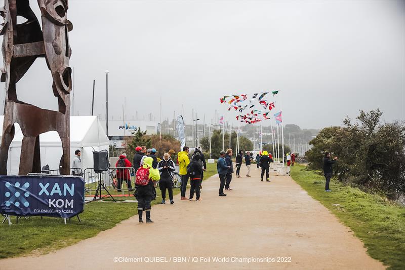 2022 iQFOiL World Championships photo copyright Clement Quibel taken at  and featuring the iQFoil class