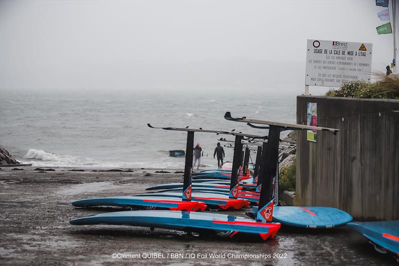 2022 iQFOiL World Championships photo copyright Clement Quibel taken at  and featuring the iQFoil class