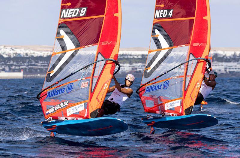 iQFOiL Lanzarote International Games day 2 photo copyright Sailing Energy taken at Lanzarote Sailing Center and featuring the iQFoil class