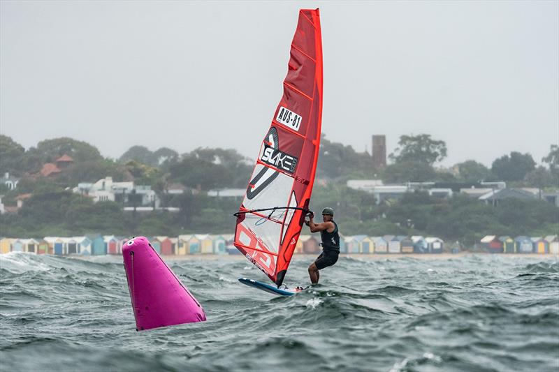 Grae Morris at Sail Melbourne - photo © Beau Outteridge