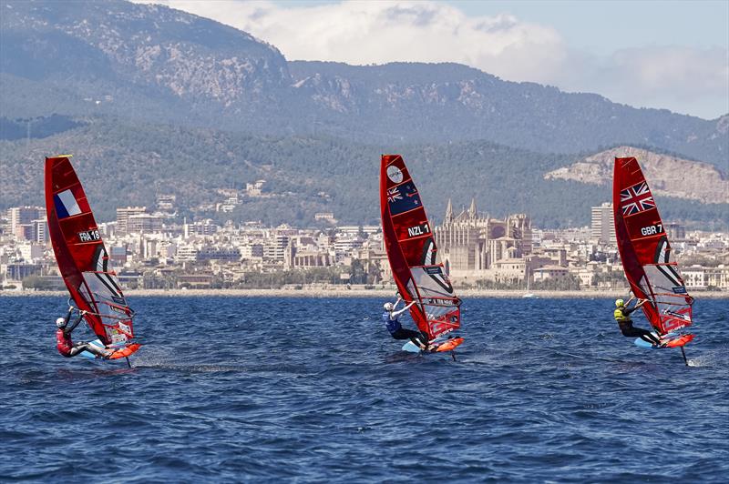 Bronze Medalist - Veerle ten Have (NZL) - Womens iQFoil - Day 6 - 2023 Princess Sofia Regatta in Palma de Mallorca, Spain - photo © Sailing Energy