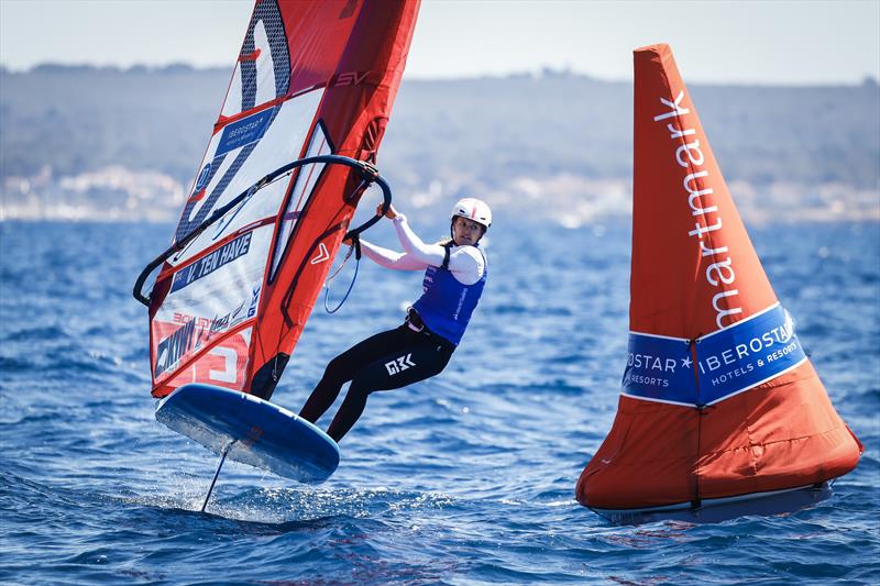 Bronze Medalist - Veerle ten Have (NZL) - Womens iQFoil - Day 6 - 2023 Princess Sofia Regatta in Palma de Mallorca, Spain - photo © Sailing Energy