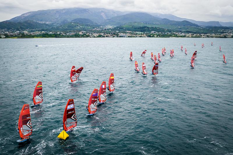 Day 3 - iQFOiL Europeans in Patras, Greece, May 2023 - photo © Sailing Energy