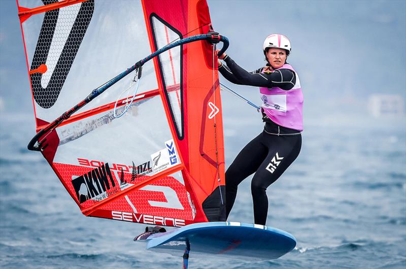 (NZL) - Day 5 - iQFOiL Europeans in Patras, Greece, May 2023 - photo © Sailing Energy