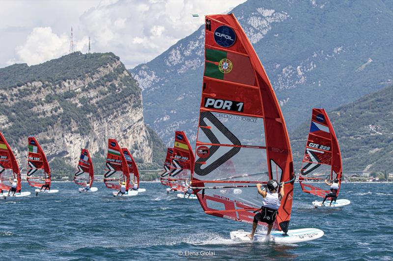 iQFoil Youth & Junior European Championships - photo © Elena Giolai
