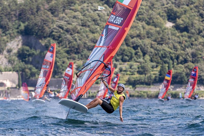 iQFoil Youth & Junior European Championships - photo © Elena Giolai