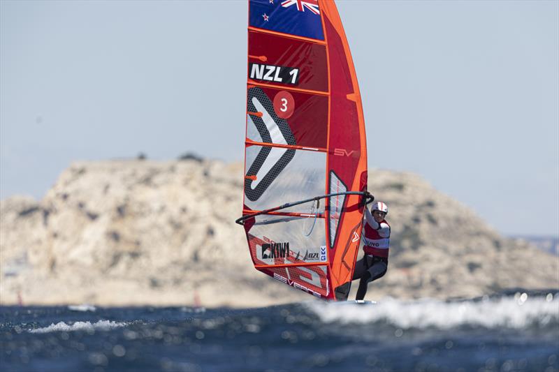 Josh Armit (NZL) - IQfoil - Paris 2024 Olympic Sailing Test Event, Marseille, France - Day 5 - July 13, 2023 - photo © Mark Lloyd / World Sailing