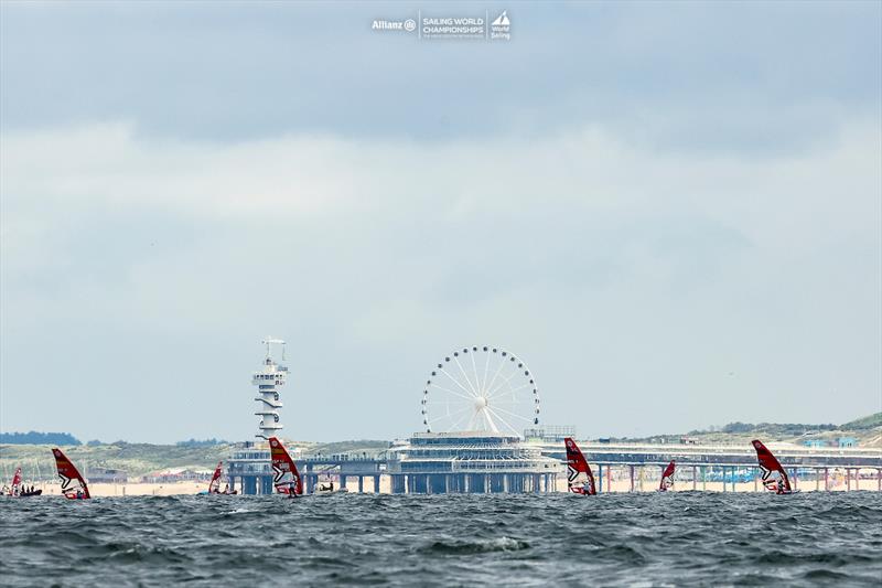 2023 Allianz Sailing World Championships Day 5 photo copyright Sailing Energy / World Sailing taken at  and featuring the iQFoil class