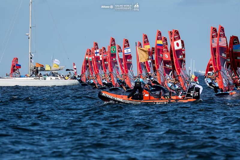 2023 Allianz Sailing World Championships Day 5 - photo © Sailing Energy / World Sailing