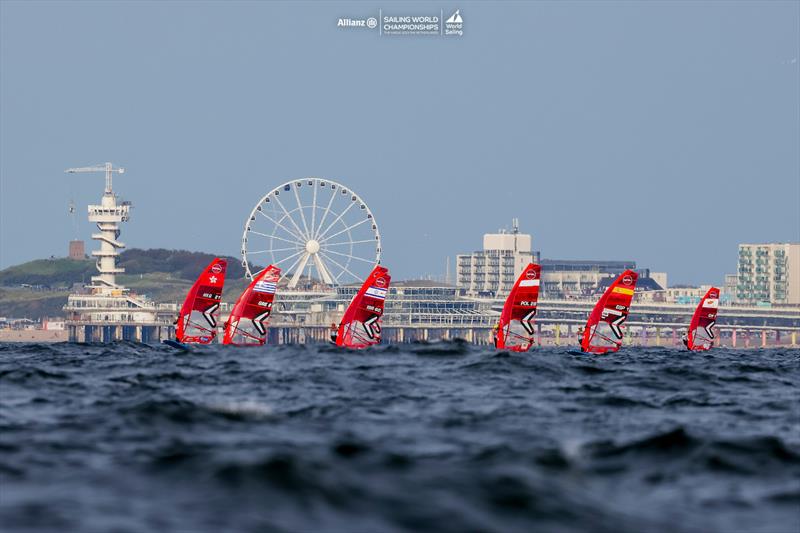 2023 Allianz Sailing World Championships Day 6 photo copyright Sailing Energy / World Sailing taken at  and featuring the iQFoil class