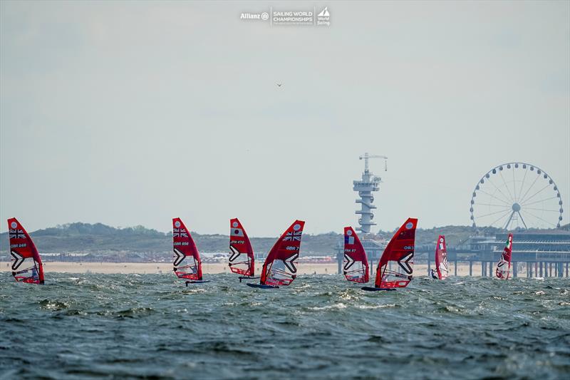 2023 Allianz Sailing World Championships Day 7 photo copyright Sailing Energy / World Sailing taken at  and featuring the iQFoil class