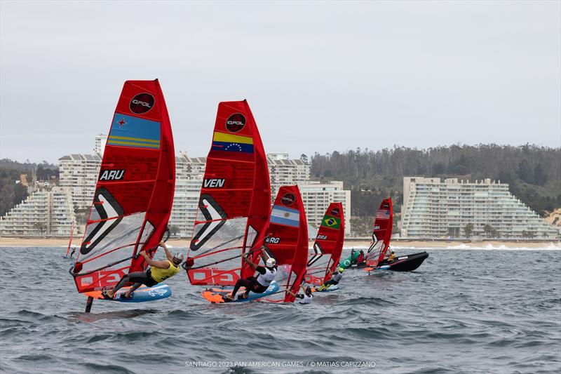 Pan American Games - Day 3 photo copyright Matias Capizzano taken at  and featuring the iQFoil class