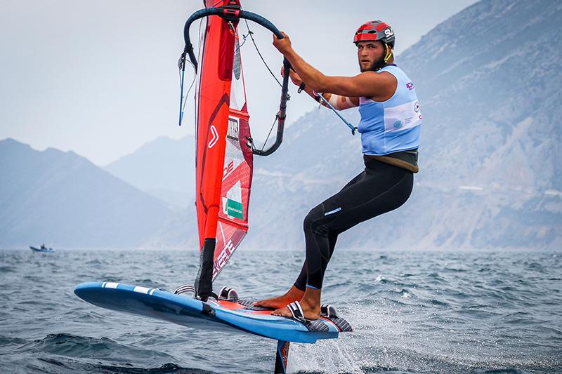 Grae Morris - 2023 iQFOiL Open European Championships Greece photo copyright Sailing Energy taken at  and featuring the iQFoil class