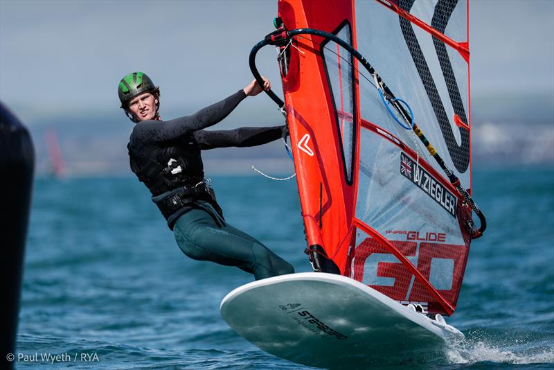 2024 RYA Youth National Championships - Will Ziegler, IQ Foil - photo © Paul Wyeth / RYA