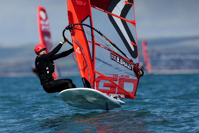 British Youth Sailing Team 2024: Darcey Shaw, IQFoil photo copyright Paul Wyeth / RYA taken at Weymouth & Portland Sailing Academy and featuring the iQFoil class