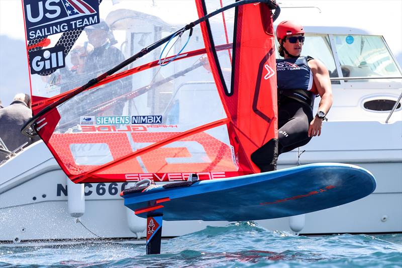 Last Chance Regatta at Hyères Day 1 photo copyright Sailing Energy / World Sailing taken at COYCH Hyeres and featuring the iQFoil class