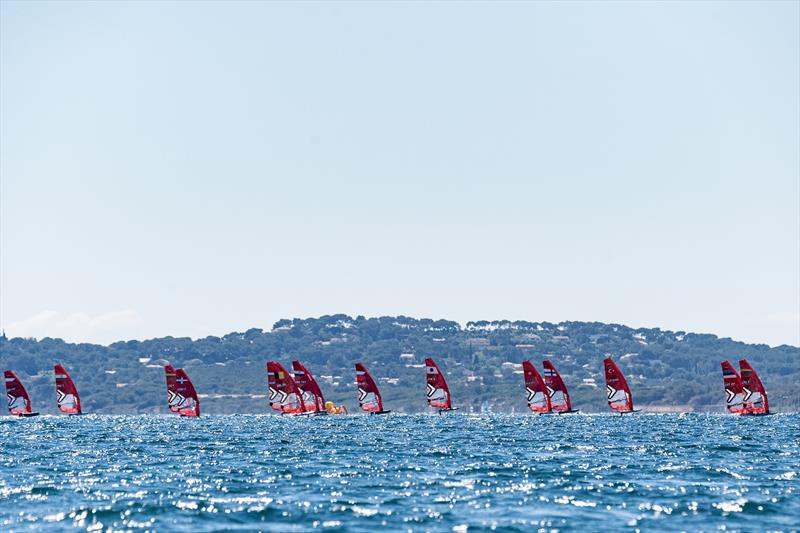 Last Chance Regatta & Qualified Nations Regatta at French Olympic Week photo copyright Lexi Pline / US Sailing Team taken at  and featuring the iQFoil class