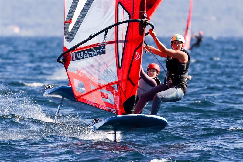 Maria Belen Bazo - Peru photo copyright Sailing Energy taken at  and featuring the iQFoil class