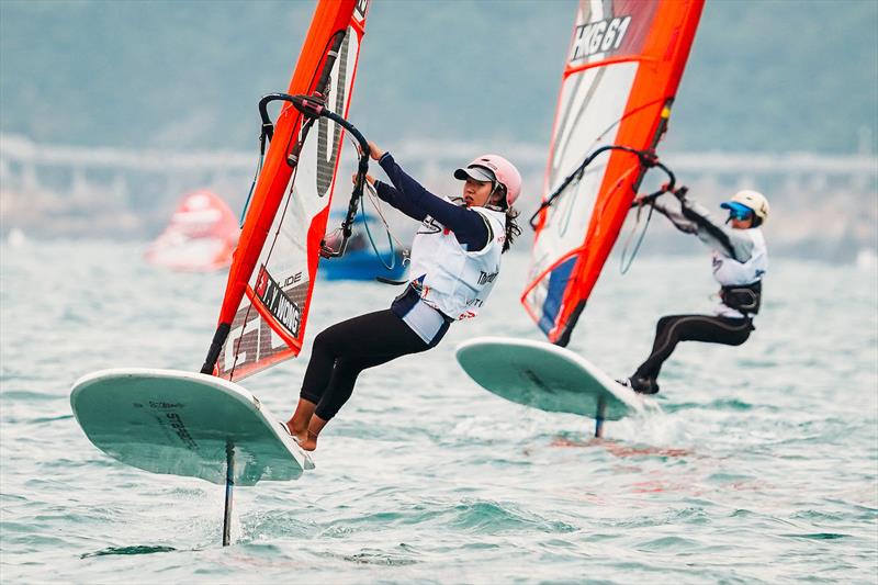 iQFOiL Asian Championships and iQFOiL International Games - Day 4 photo copyright Sailing Energy / iQFOiL Class taken at  and featuring the iQFoil class