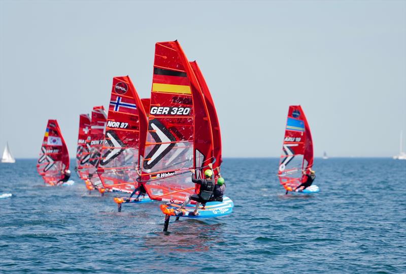 iQFOiL International Games at 2025 Kieler Woche - Day 2 - photo © iQFOiL Class