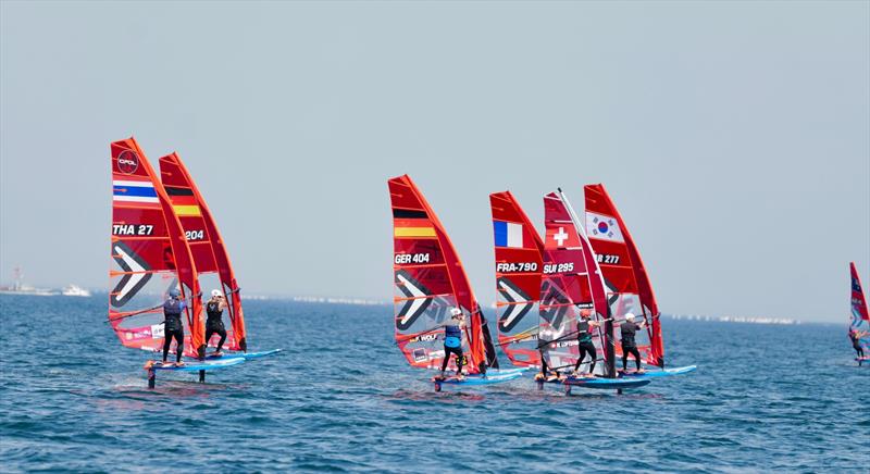 iQFOiL International Games at 2025 Kieler Woche - Day 2 - photo © iQFOiL Class