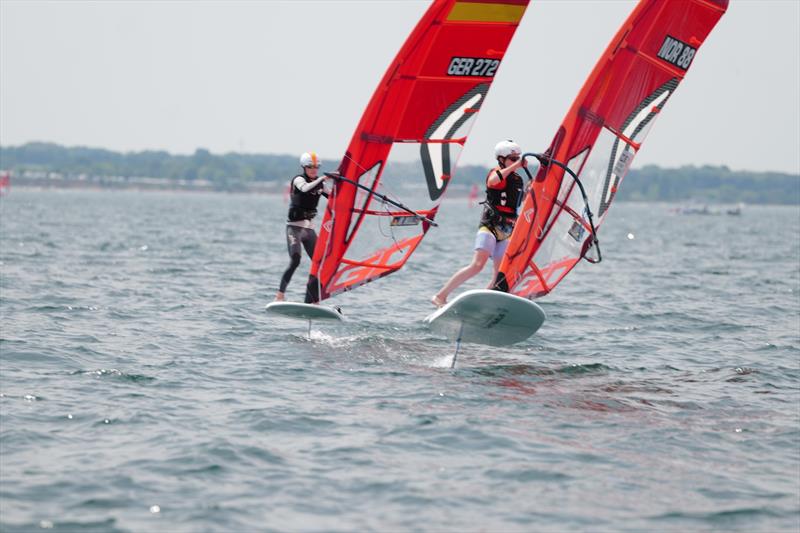 iQFOiL International Games at 2025 Kieler Woche - Day 2 - photo © iQFOiL Class