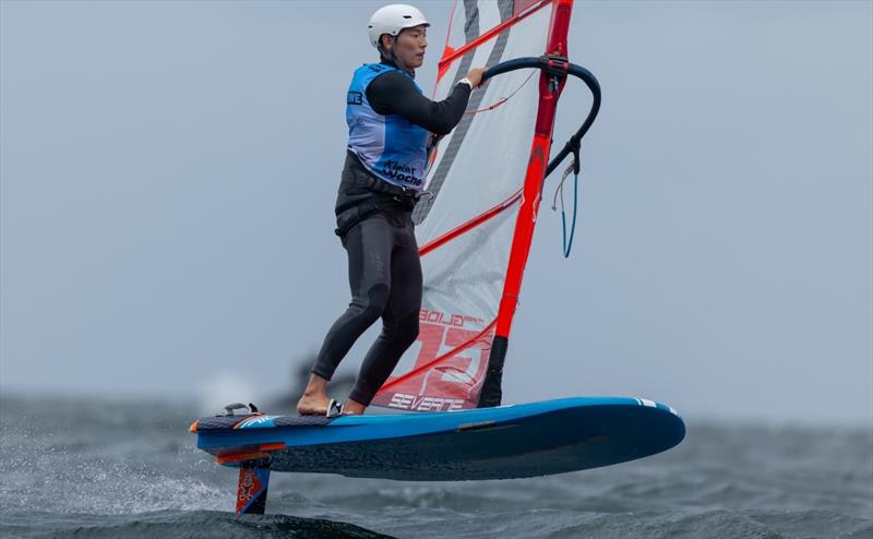iQFOiL International Games at 2025 Kieler Woche - Day 4 photo copyright Felix Diemer / iQFOiL Class taken at Kieler Yacht Club and featuring the iQFoil class