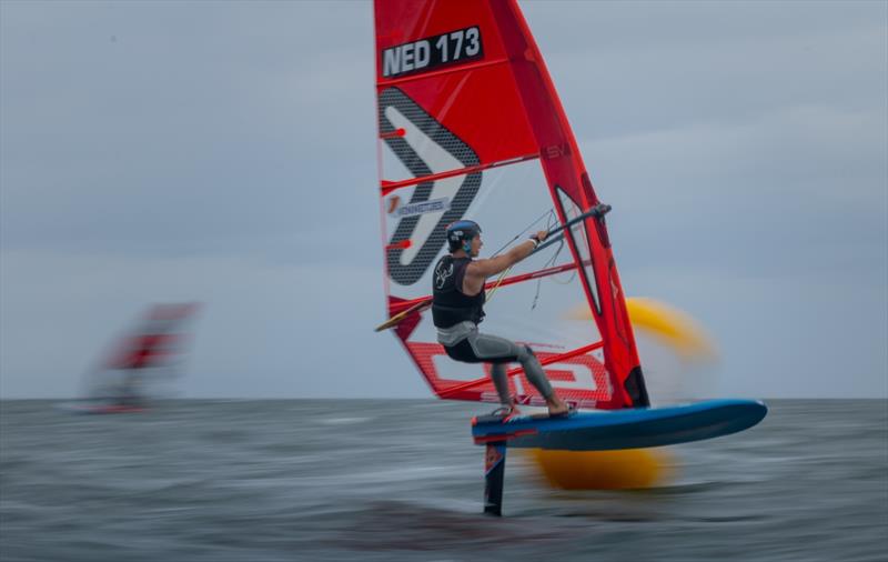 iQFOiL International Games at 2025 Kieler Woche - Day 4 photo copyright Felix Diemer / iQFOiL Class taken at Kieler Yacht Club and featuring the iQFoil class