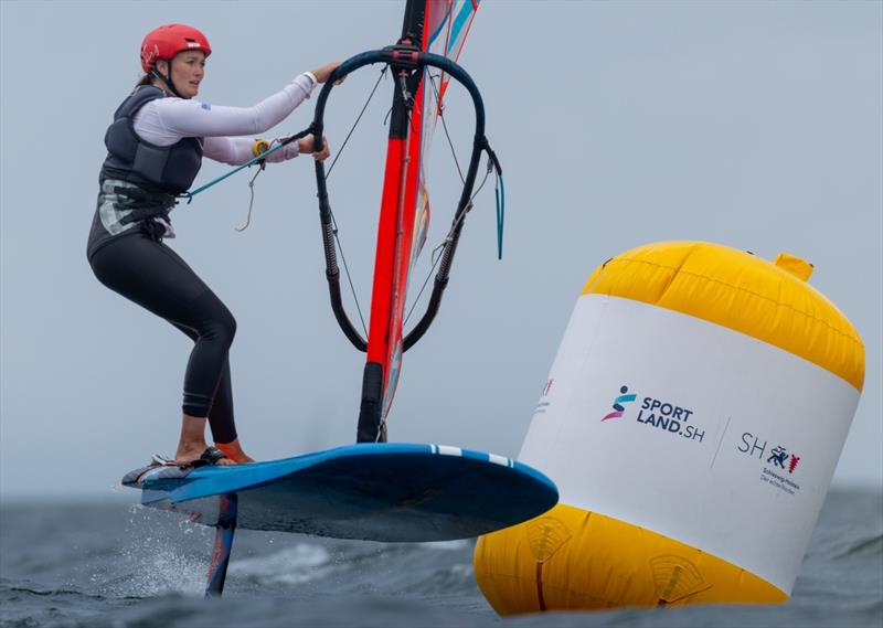 iQFOiL International Games at 2025 Kieler Woche - Day 4 photo copyright Felix Diemer / iQFOiL Class taken at Kieler Yacht Club and featuring the iQFoil class