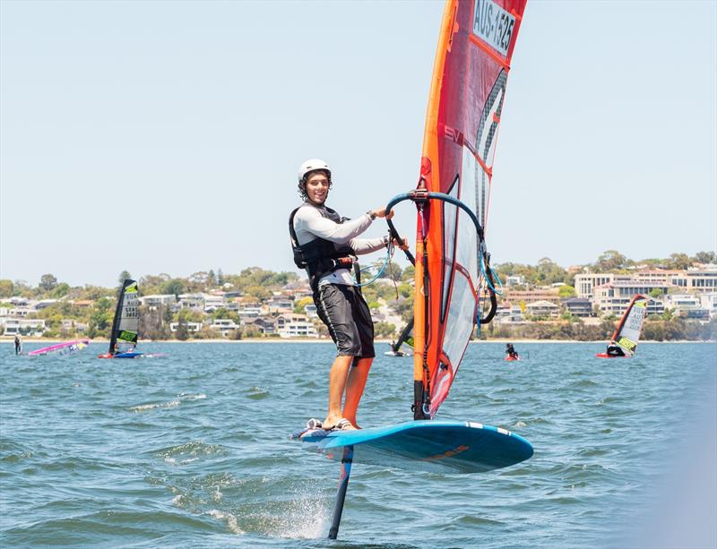 Royal Freshwater Bay Yacht Club International Classes Regatta photo copyright Tom Hodge Media taken at Royal Freshwater Bay Yacht Club and featuring the iQFoil class