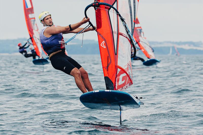 2025 iQFOiL World Championships in Aarhus - Day 1 photo copyright Sailing Energy / iQFOiL Class taken at Sailing Aarhus and featuring the iQFoil class