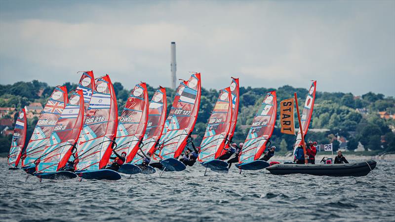 2025 iQFOiL World Championships in Aarhus Day 3 - photo © Sailing Energy / iQFOiL Class