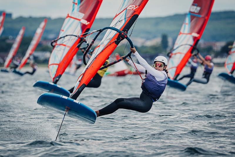 2025 iQFOiL World Championships in Aarhus Day 3 - photo © Sailing Energy / iQFOiL Class