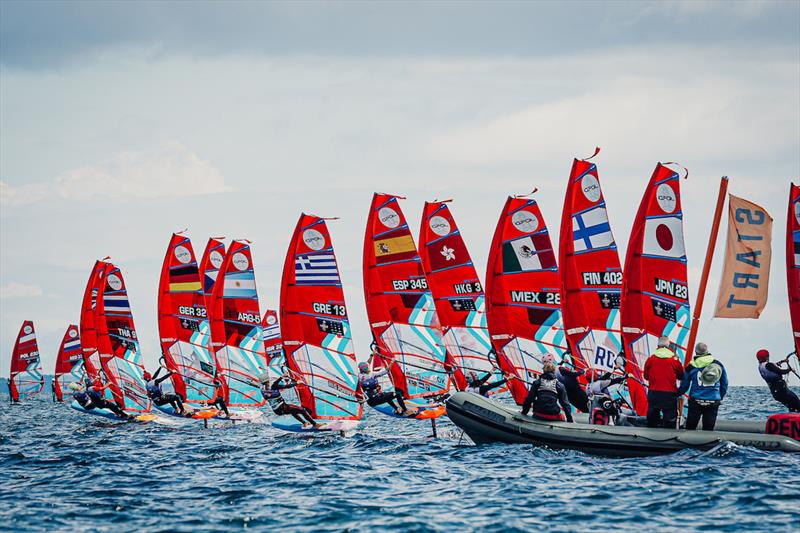 2025 iQFOiL World Championships in Aarhus Day 3 photo copyright Sailing Energy / iQFOiL Class taken at Sailing Aarhus and featuring the iQFoil class