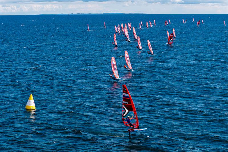 2025 iQFOiL World Championships in Aarhus Day 3 photo copyright Sailing Energy / iQFOiL Class taken at Sailing Aarhus and featuring the iQFoil class
