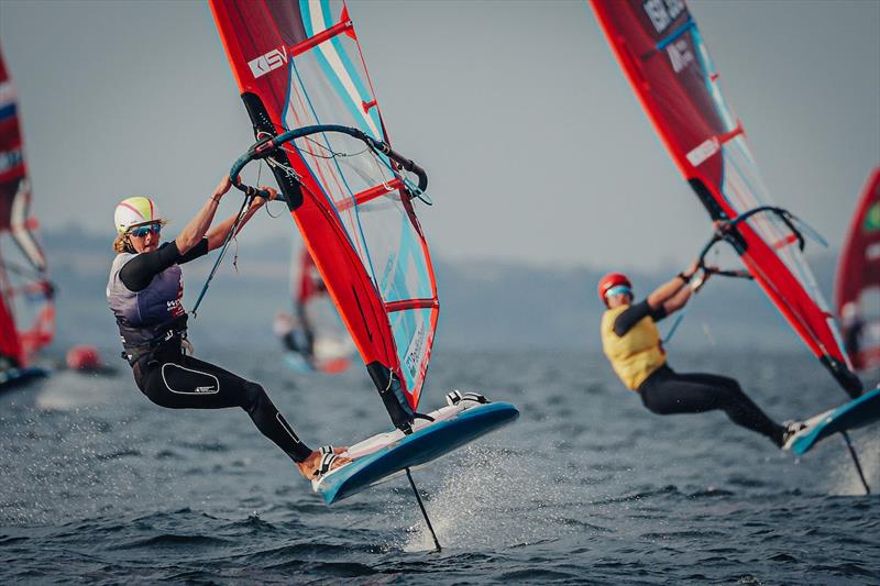 2025 iQFOiL World Championships in Aarhus Day 4 - photo © Sailing Energy / iQFOiL Class