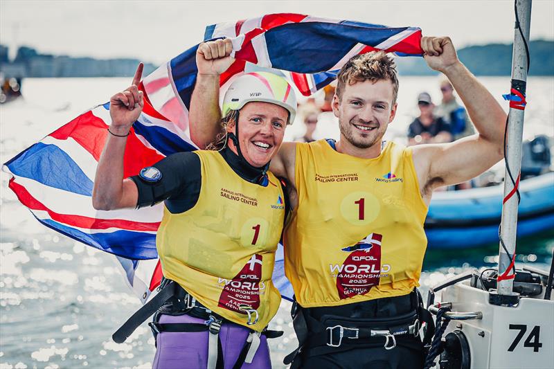 2025 iQFOiL World Championships in Aarhus, final day - photo © Sailing Energy / iQFOiL Class